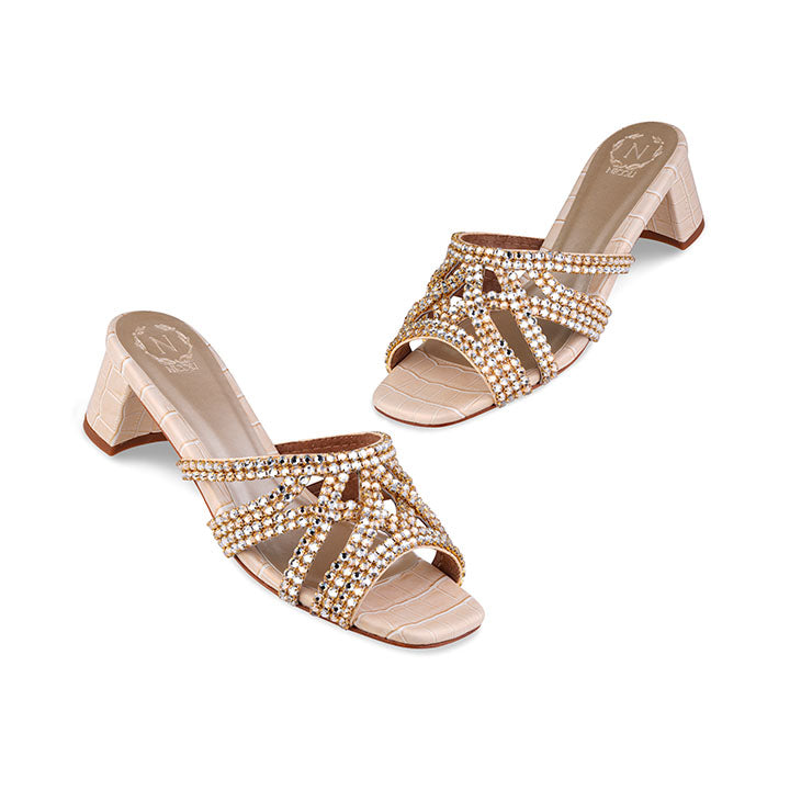 Serida Luxury Box Heel #color_gold