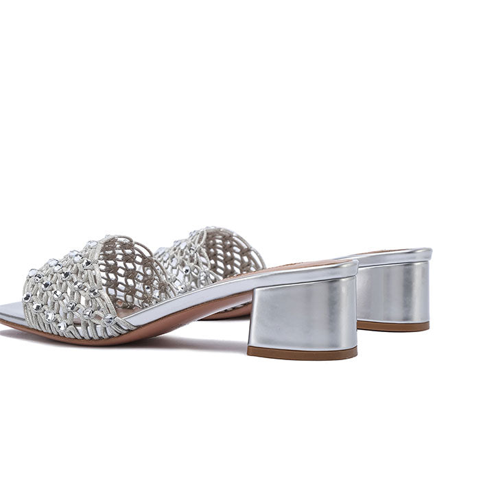 Serin Box Heel #color_silver
