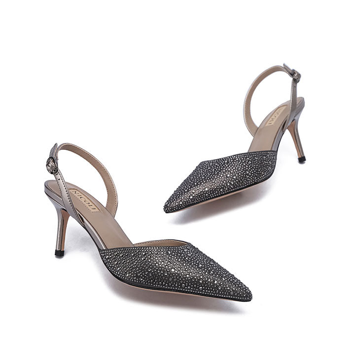 Seyfried Nicoli Luxury Embellished #color_gunmetal