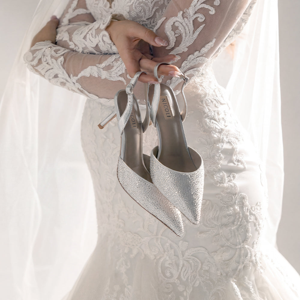 Seyfried Nicoli Luxury Embellished #color_silver