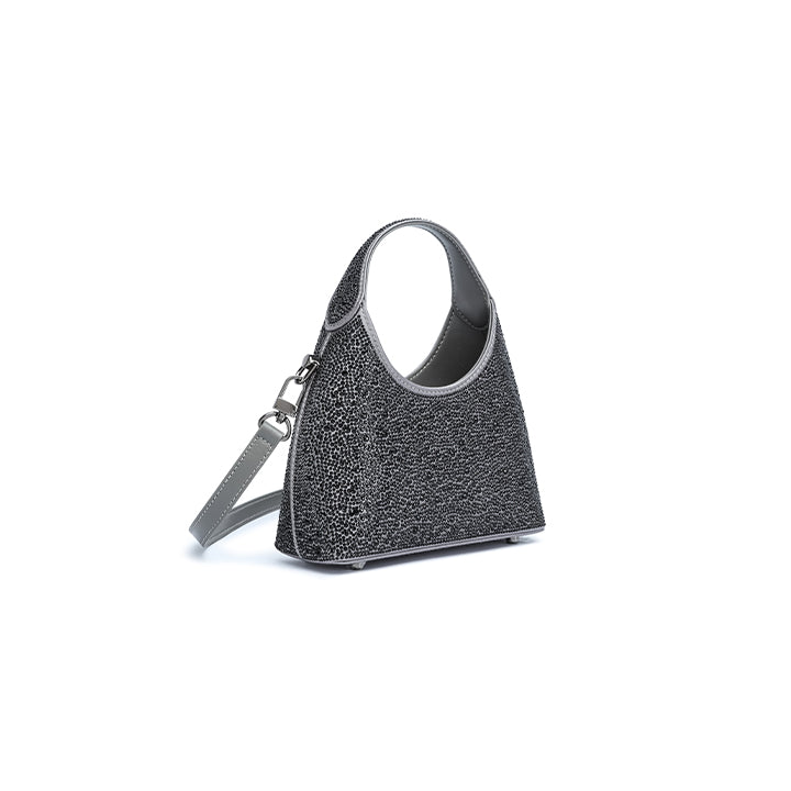 Shimmera Evening Bag #color_gunmetal