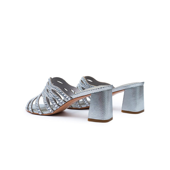 Sirocco Luxury Block Heel #color_silver