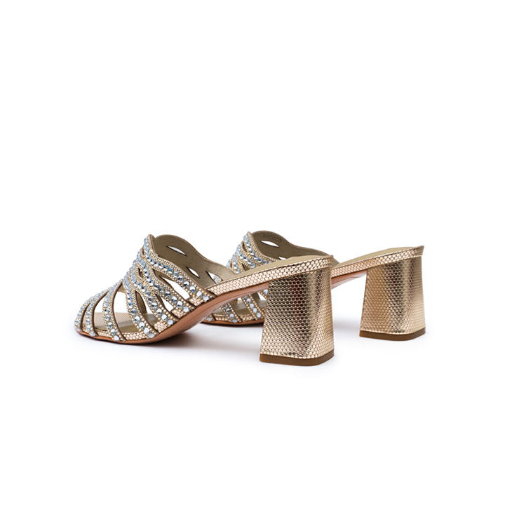 Sirocco Luxury Block Heel #color_gold