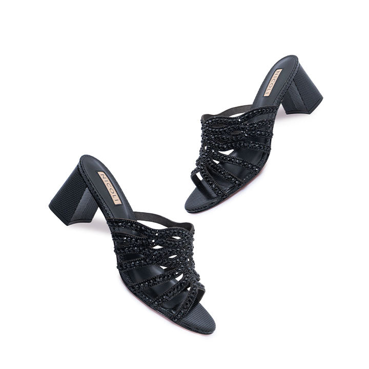 Sirocco Luxury Block Heel #color_black