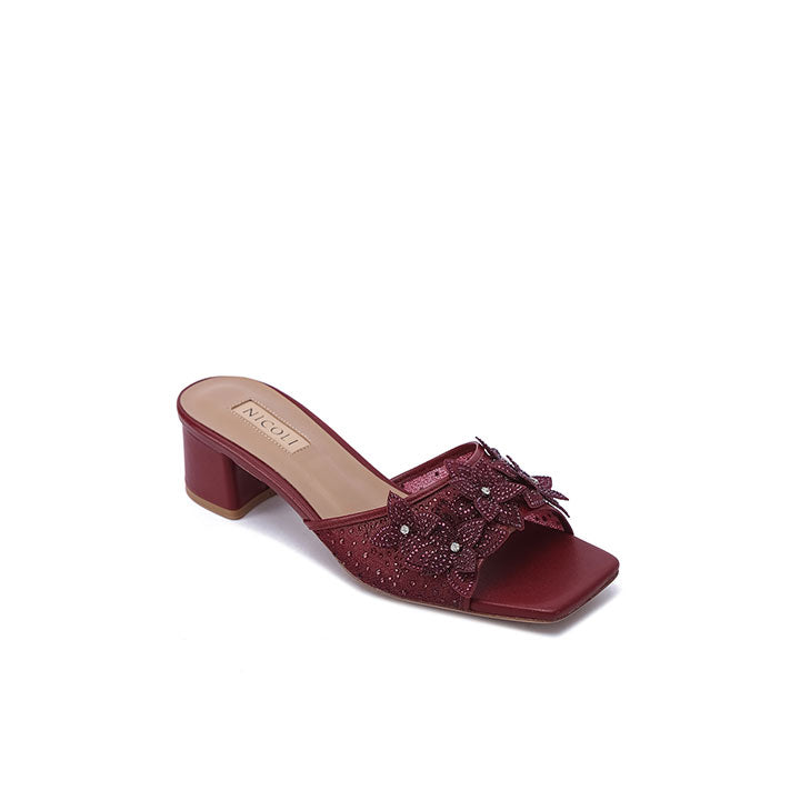Sorrel Luxury Mule #color_maroon