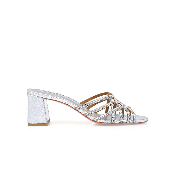 Sutton Luxury Mule #color_silver