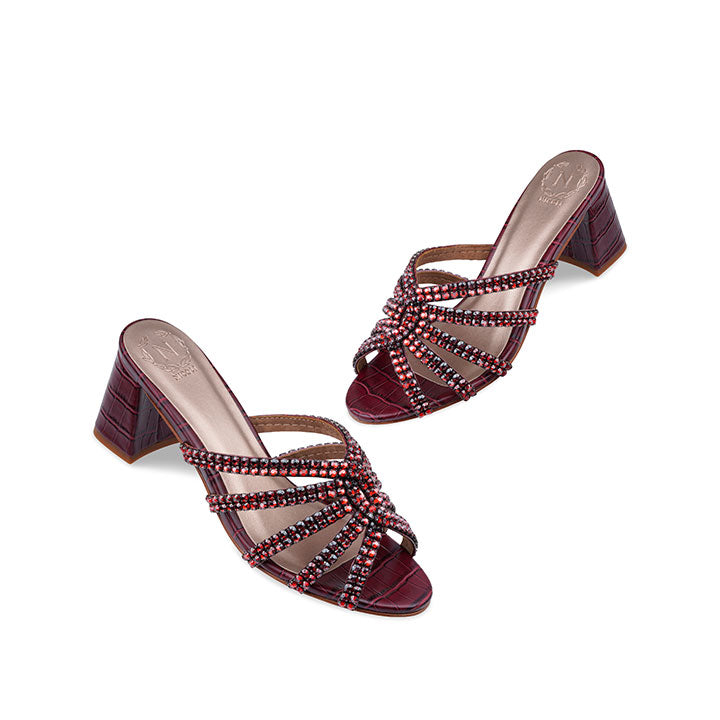 Svana Mule #color_maroon