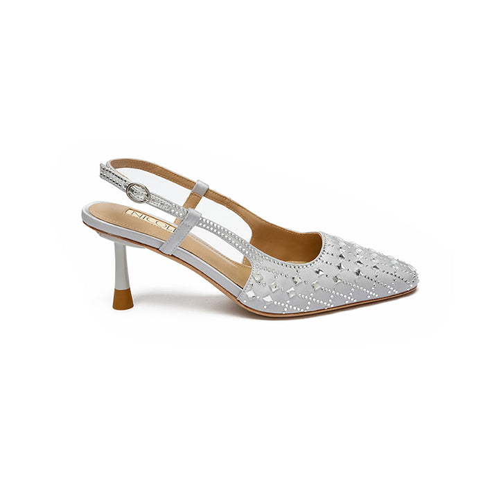 Tamia Luxury Pump #color_silver