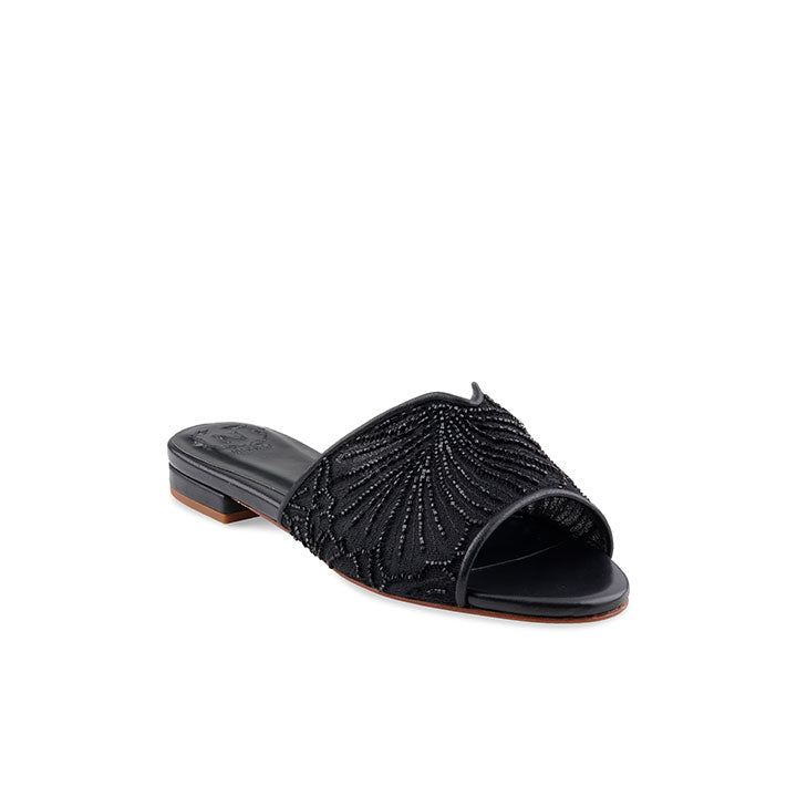 Tia Flat Sandal #color_black