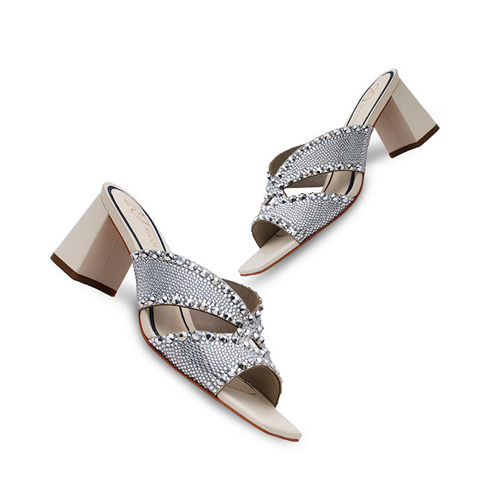 Trani Mule #color_ivory