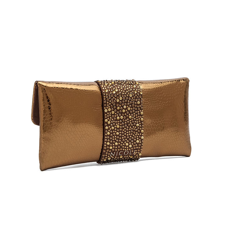 Tullio Clutch #color_brown