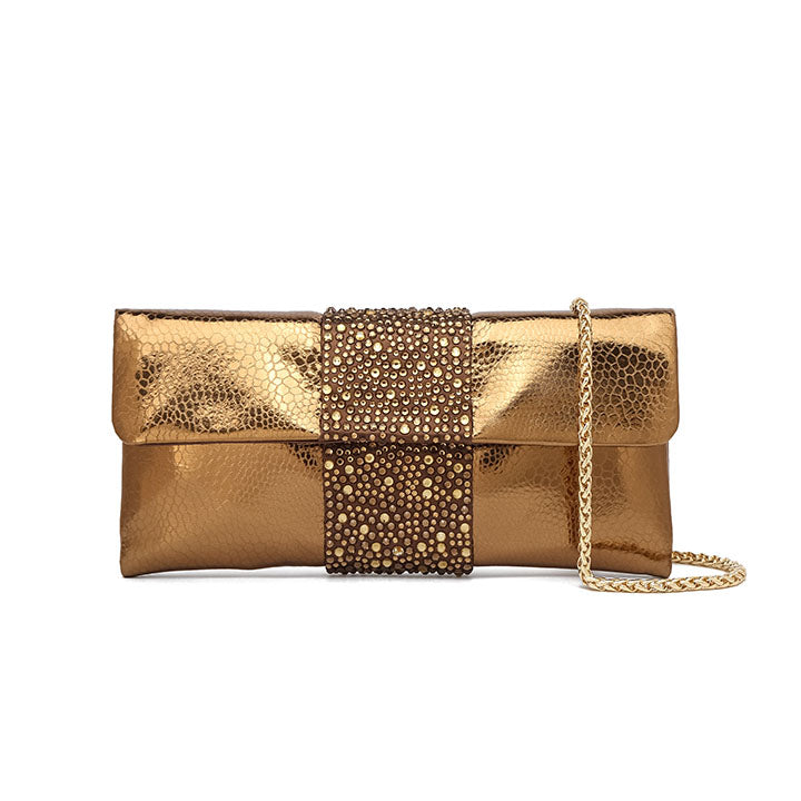 Tullio Clutch #color_brown