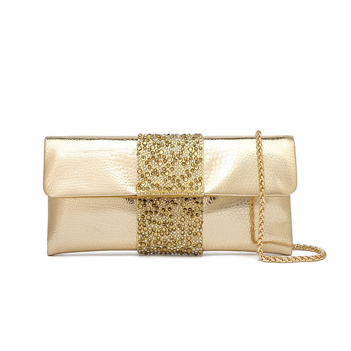 Tullio Clutch #color_gold