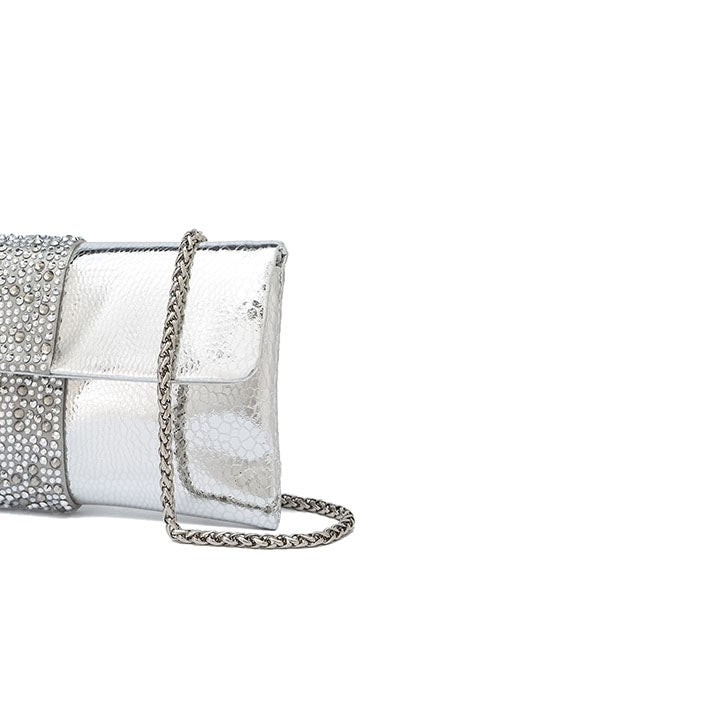 Tullio Clutch #color_silver