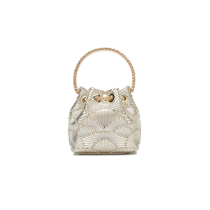 Valencia Bucket Bag #color_gold