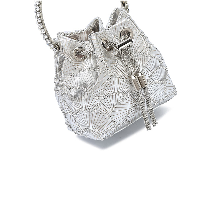 Valencia Bucket Bag #color_silver