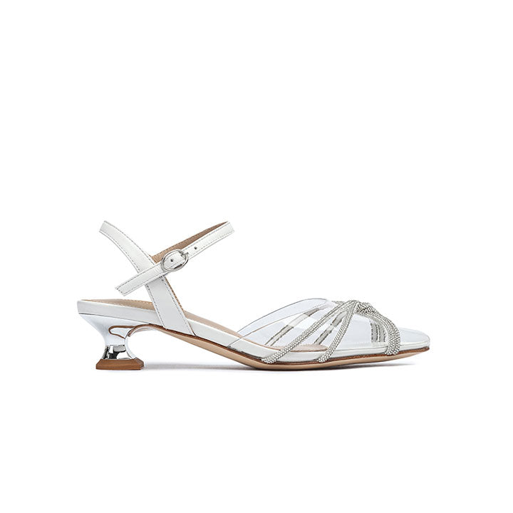 Wynter Mini Sandal #color_white