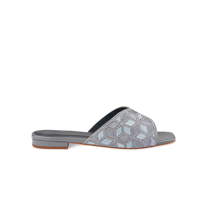 Zafira Flat Sandal #color_grey