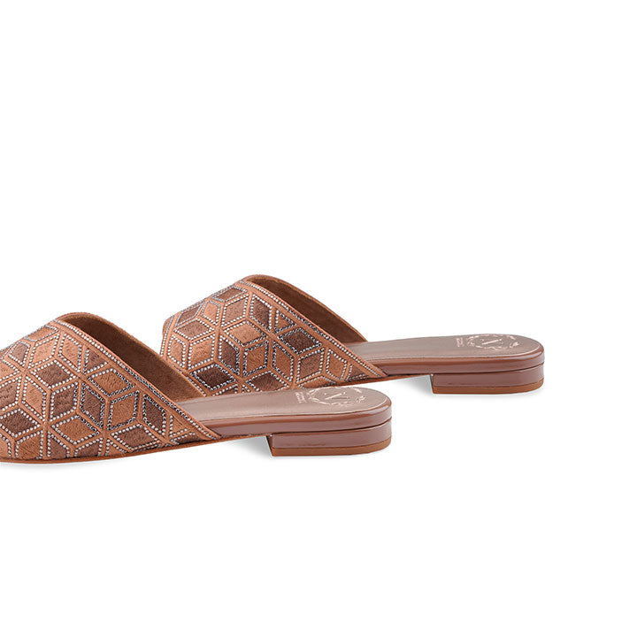 Zafira Flat Sandal #color_mocha