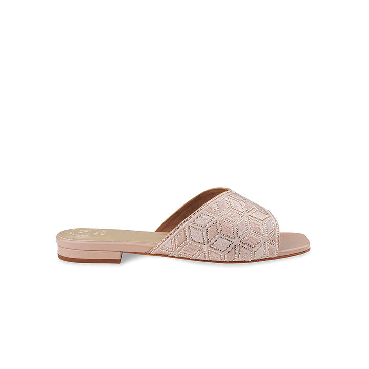 Zafira Flat Sandal #color_nude