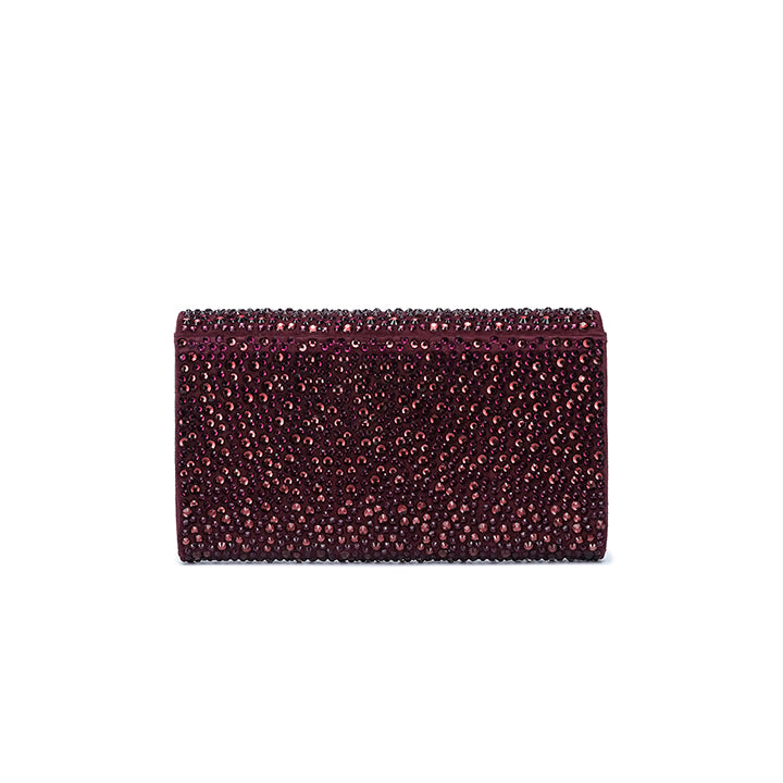 Zahra Clutch Bag #color_maroon