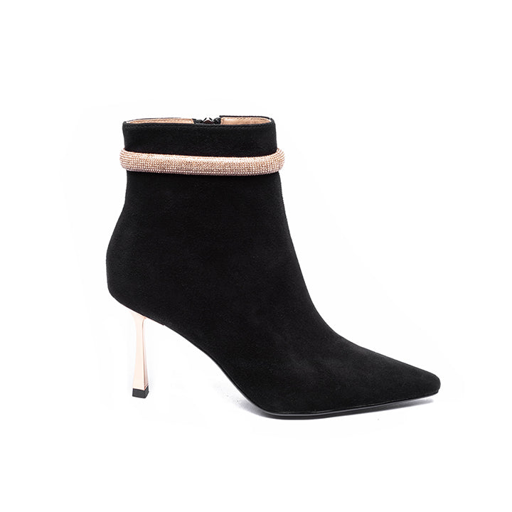 Sindel Luxury Boots #color_black gold