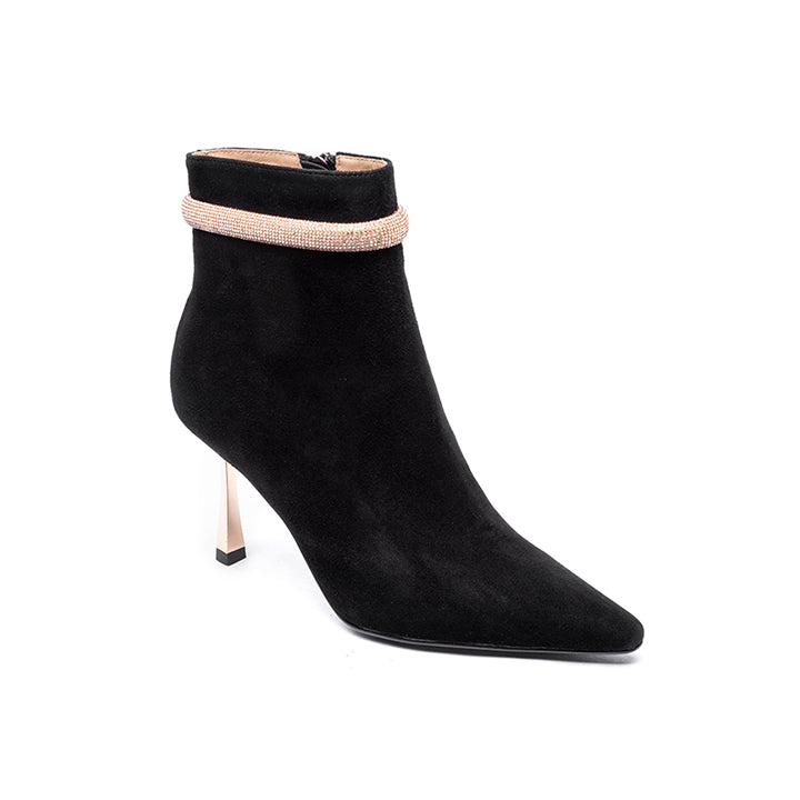 Sindel Luxury Boots #color_black gold