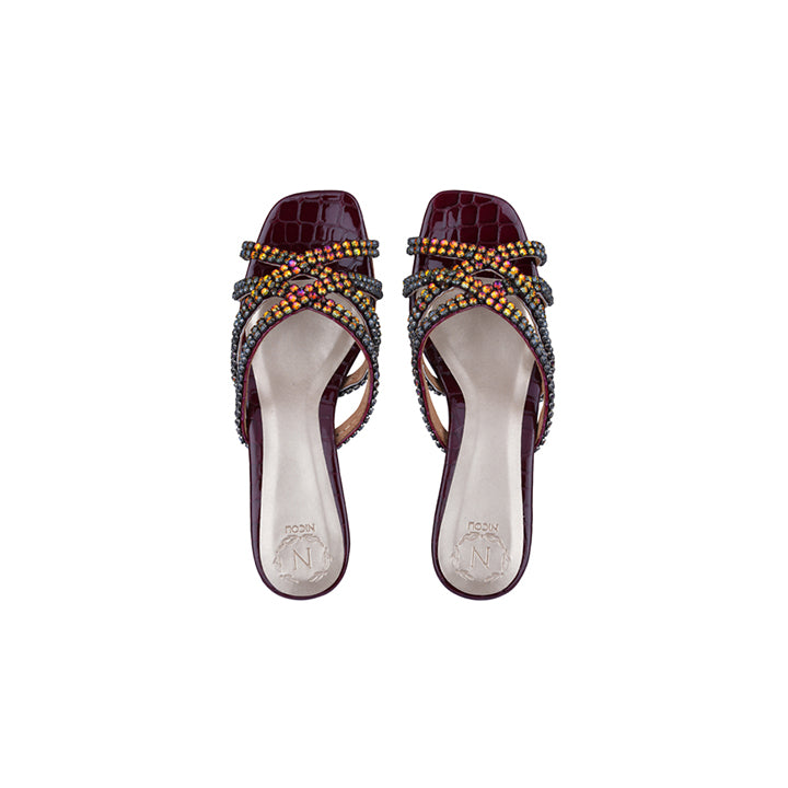 Augie Box Heel #color_cherry