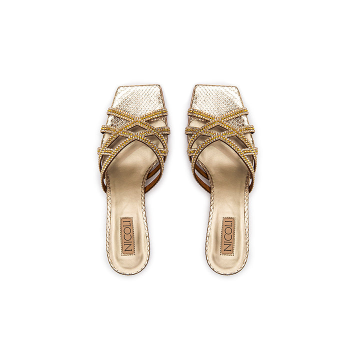 Donata Mule #color_gold