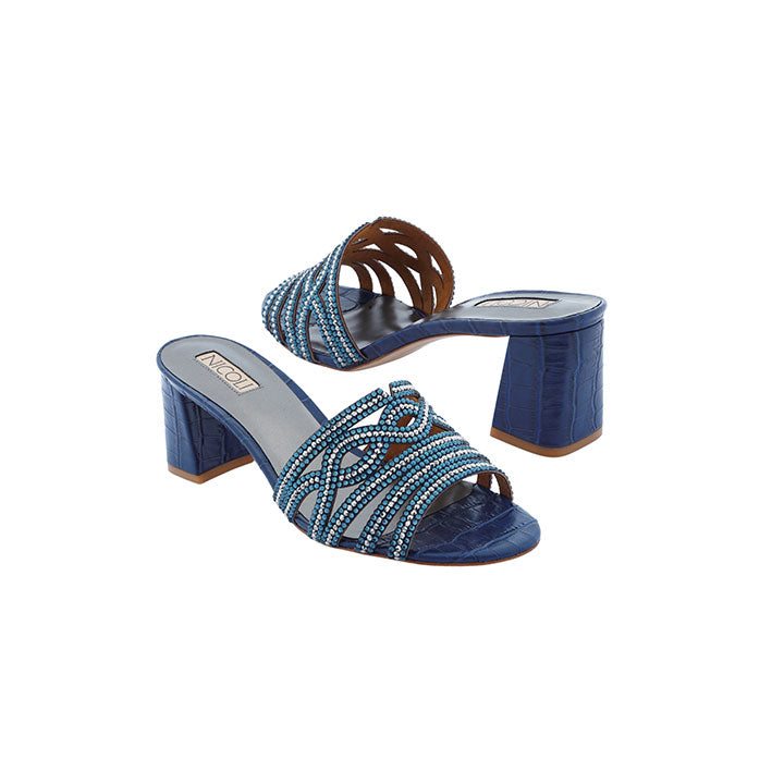 Eivet Box Heel #color_navy blue