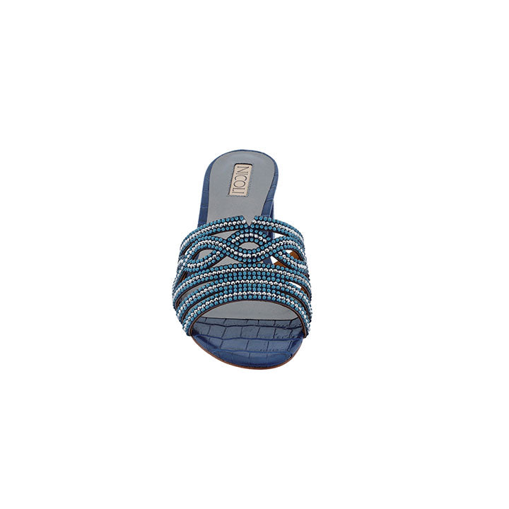 Eivet Box Heel #color_navy blue
