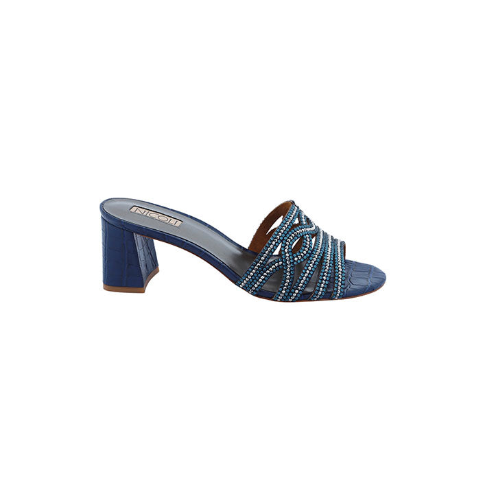 Eivet Box Heel #color_navy blue
