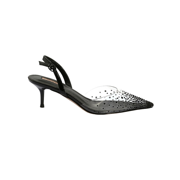 Flavie Kitten Heel #color_black