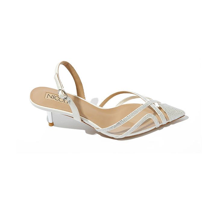 Fosette High Heel #color_white