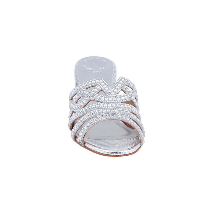 Jorja Box Heel #color_silver