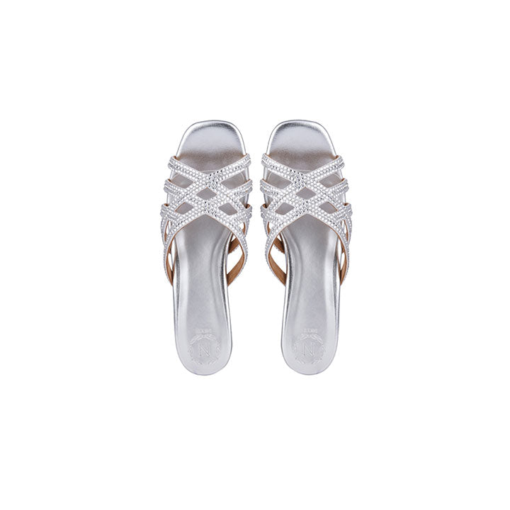 Leonie Mini Sandal #color_silver