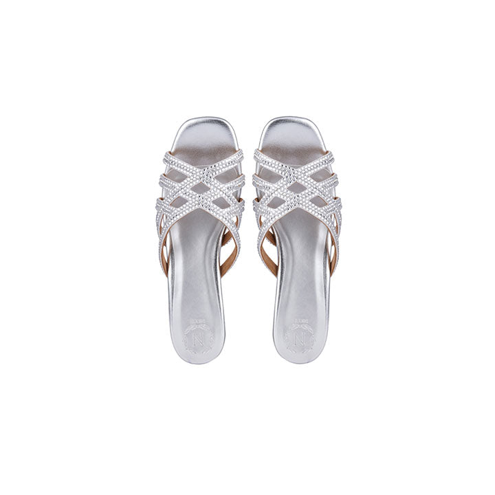 Leonie  Mini Sandal #color_silver