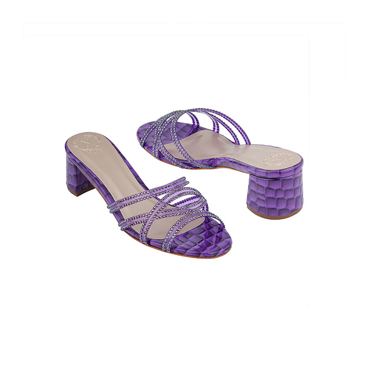 Manuka  Box Heel #color_purple