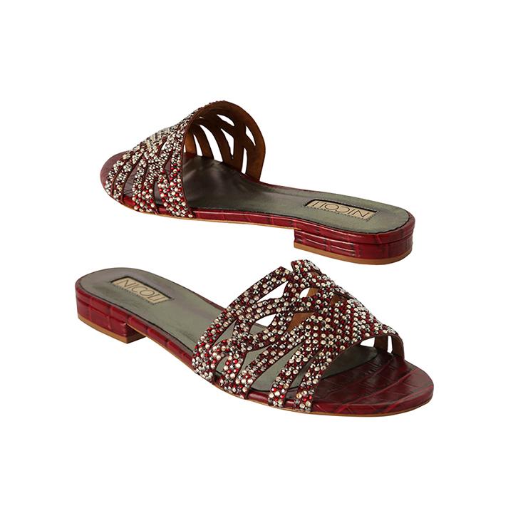 Marily  Flats #color_maroon