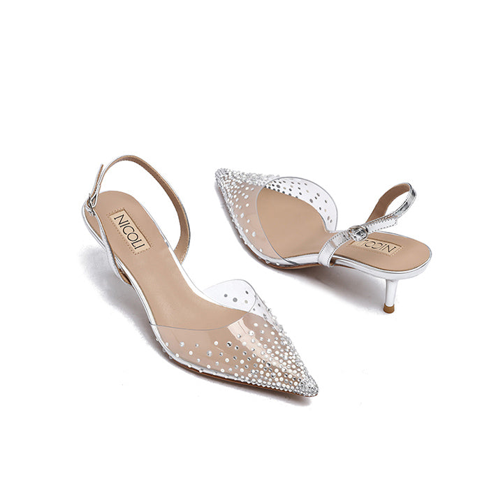 Tory Kitten heel #color_silver
