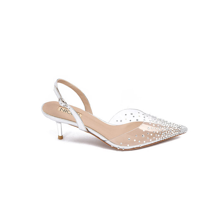 Tory Kitten heel #color_silver