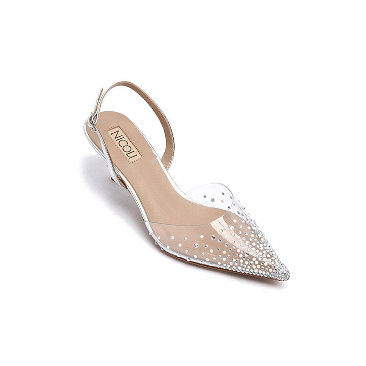 Tory Kitten heel #color_silver