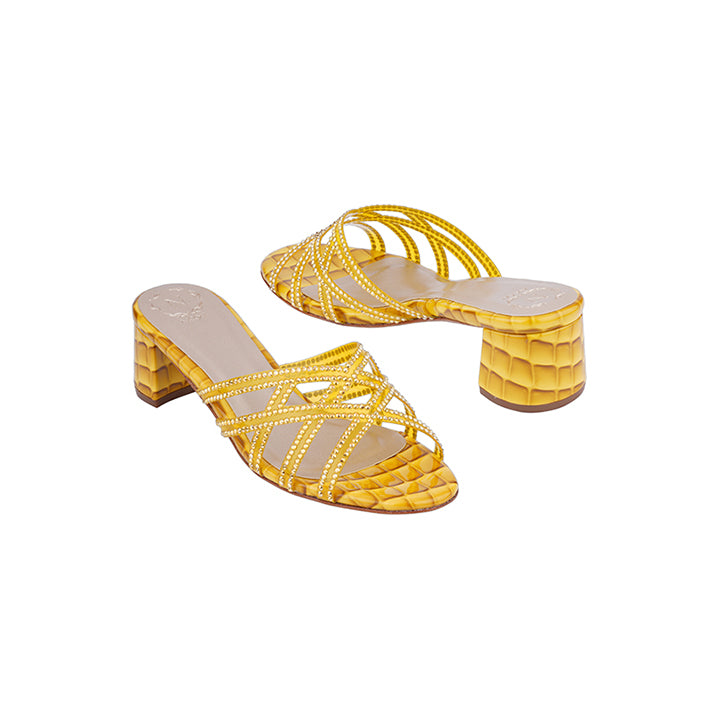 Zion Box Heel #color_mustard