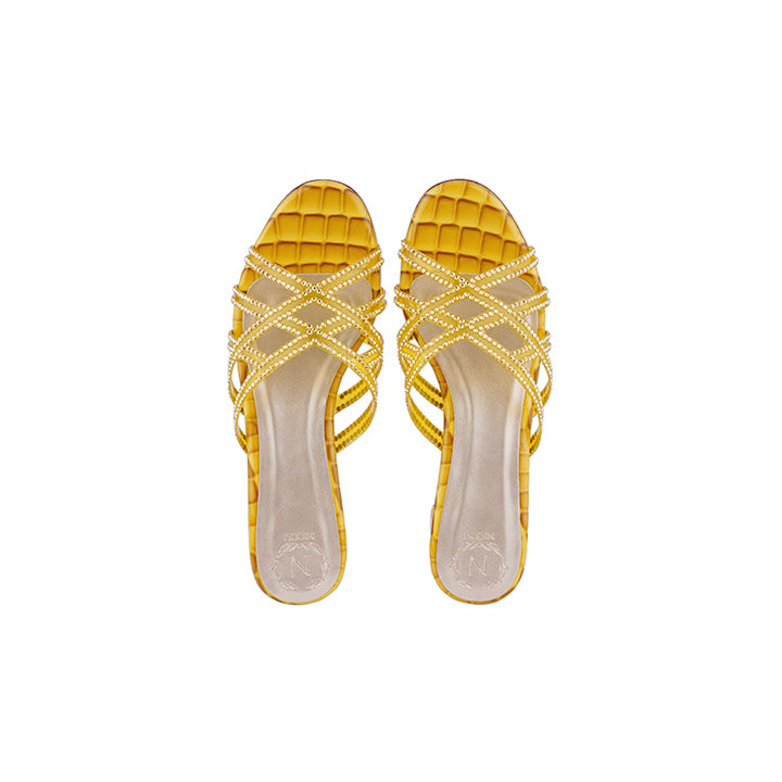 Zion Box Heel #color_mustard