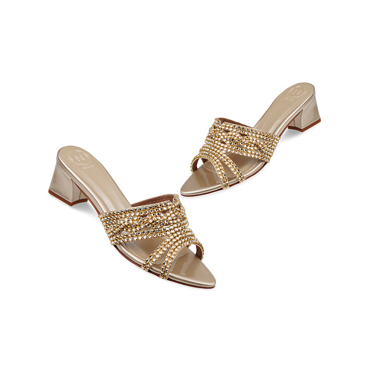 Tamsin Box Heel #color_gold