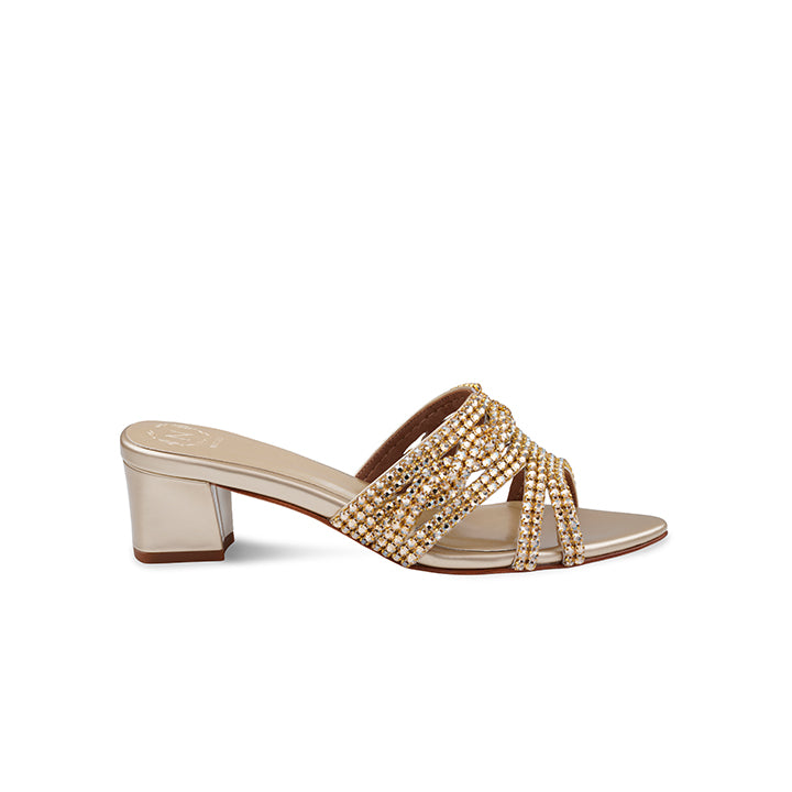 Tamsin Box Heel #color_gold