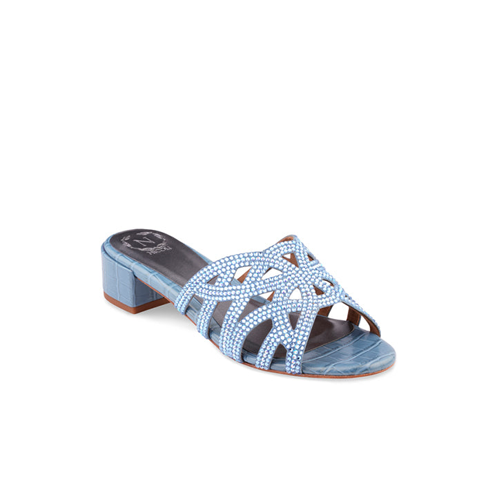 Braylee Box Heel #color_sky blue