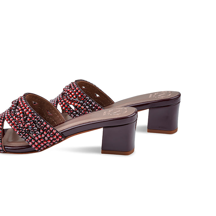 Tamsin Box Heel #color_maroon