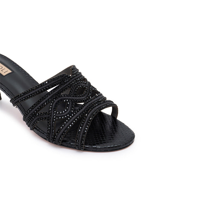 makenna Luxury Mule #color_black