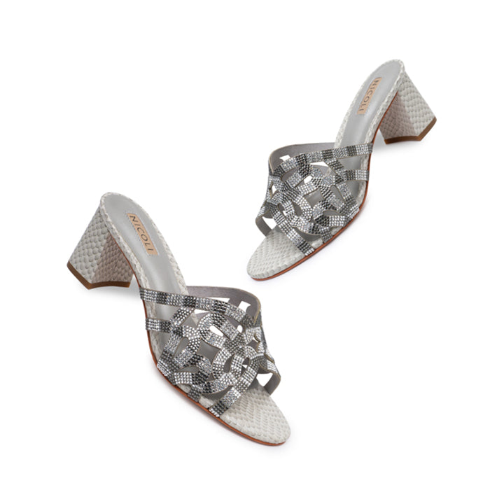 Jerilene Luxury Mule #color_silver